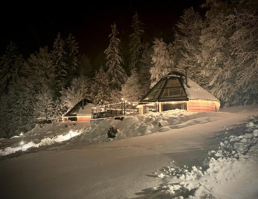 Osada Poli Koniakow - Panoramiczny Domek Nr 3 Z Prywatna Balia I Hydromasazem エクステリア 写真